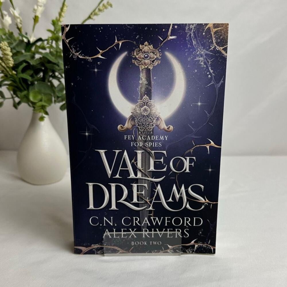 Vale of Dreams C.N. Crawford Alex Rivers OOP Indie Paperback Fey Romantasy